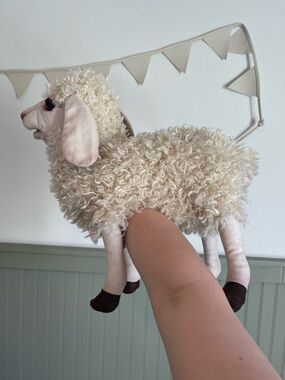Folkmanis sheep puppet